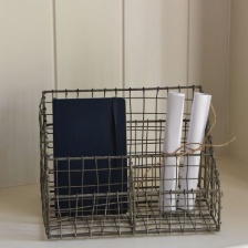 Wire Desk Organiser by Grand Illusions